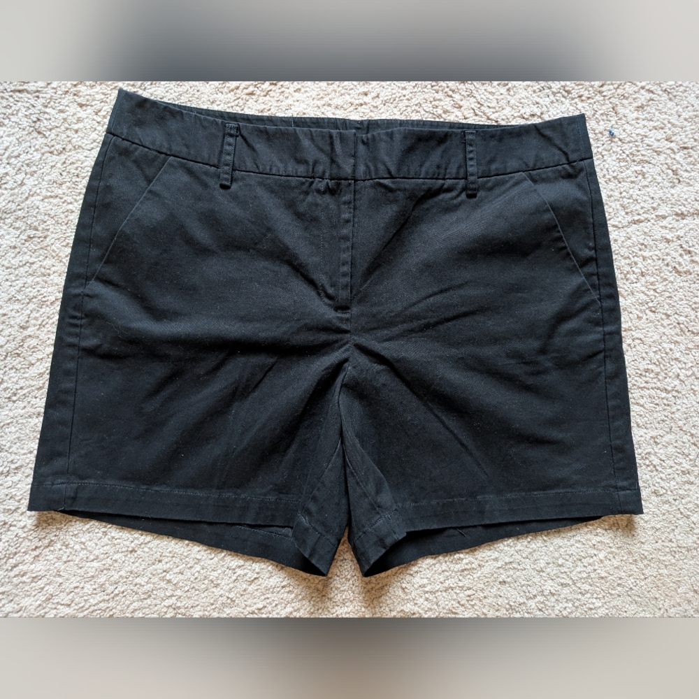 Black Casual Shorts